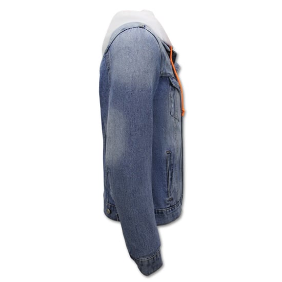 Local Fanatic Denim spijkejack met capuchon - Image 4