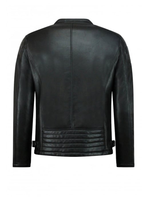 Local Fanatic Imitatie leren jas biker jack - Image 4
