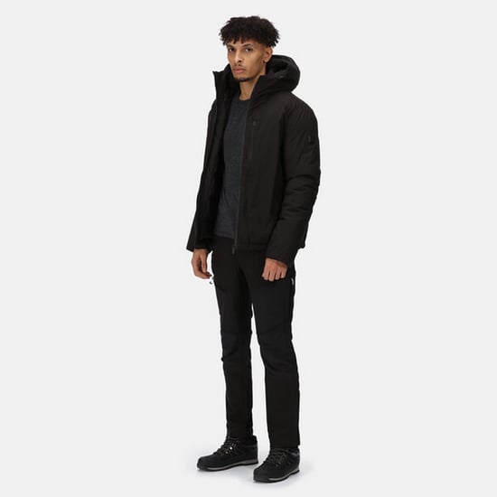 Regatta Mens Colehurst Waterproof Jacket (Black) - Image 5