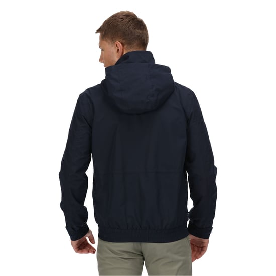 Regatta Mens Feelding Linear Waterproof Bomber Jacket (Navy) - Image 5