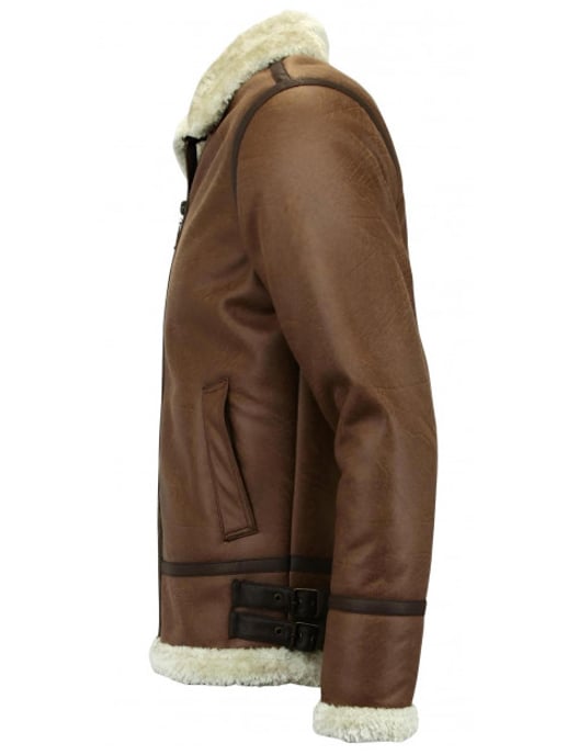 Tony Backer Lammy coat shearling jacket - Image 4