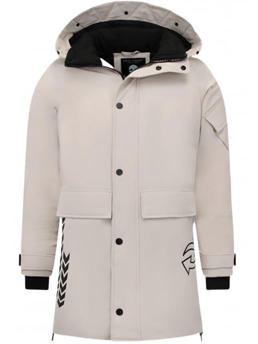 Enos Beige winterjas 9803 - Image 1