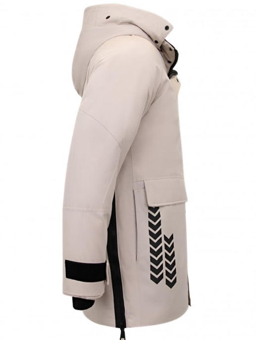 Enos Beige winterjas 9803 - Image 3