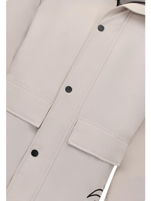 Enos Beige winterjas 9803 - Image 4