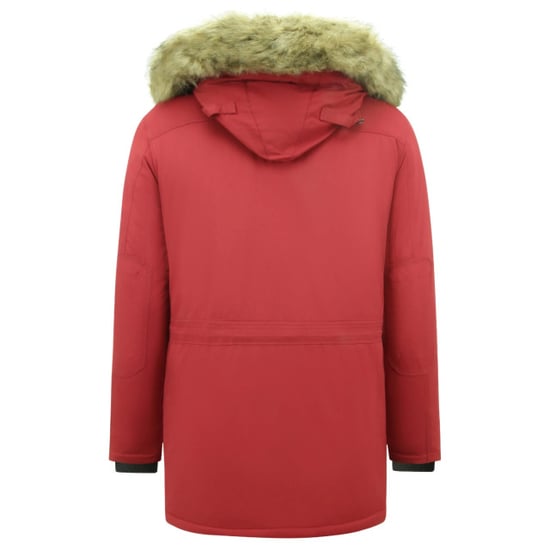 Enos Lange parka jas met bontkraag - Image 6
