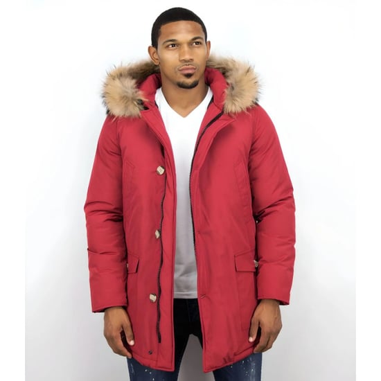 Enos Parka jas met bontkraag - Image 5