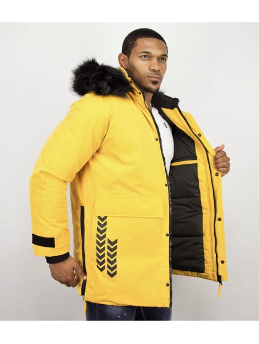 Enos Parka jas met bontkraag - Image 4