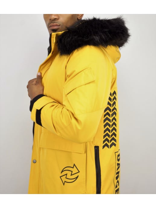 Enos Parka jas met bontkraag - Image 5