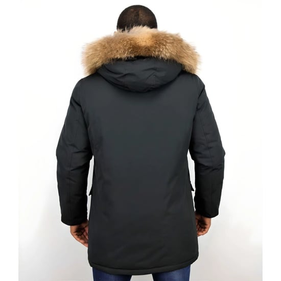 Enos Parka jas met bontkraag - Image 2