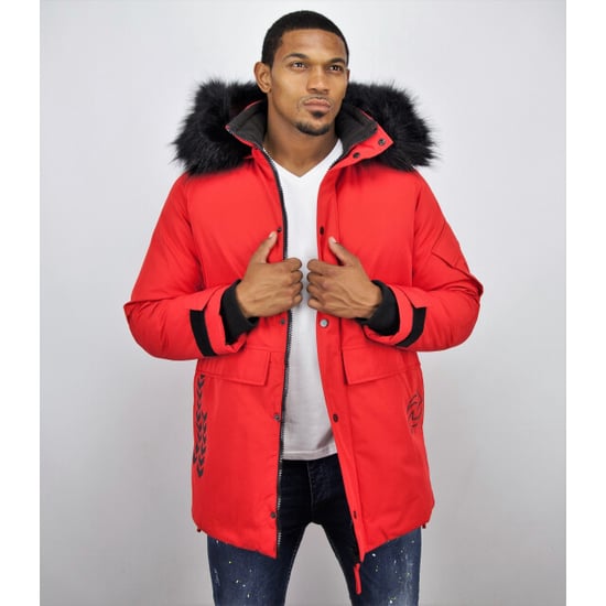 Enos Parka jas met bontkraag - Image 3