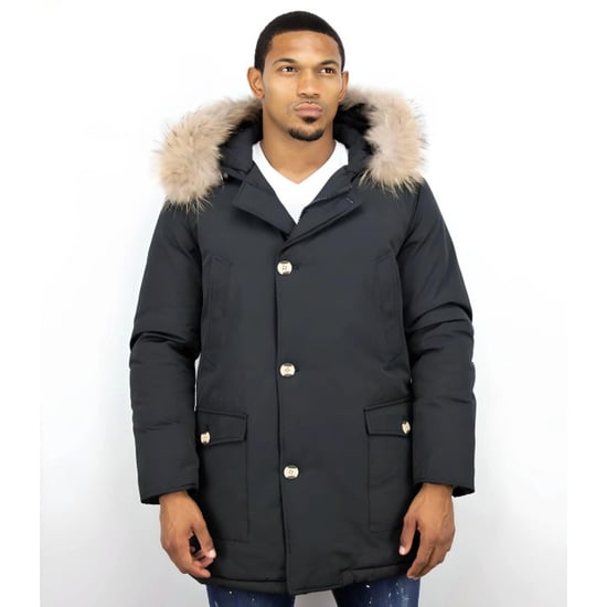 Enos Parka jas met bontkraag - Image 4