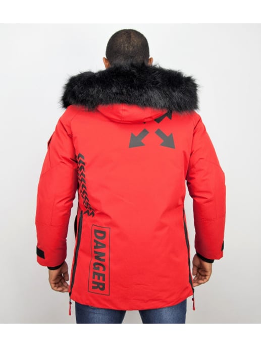 Enos Parka jas met bontkraag - Image 5
