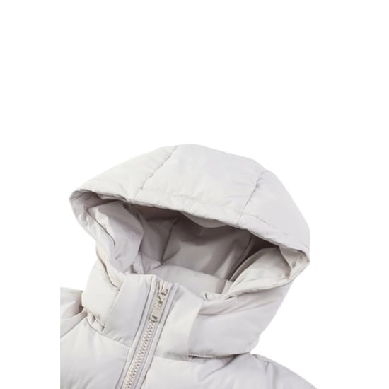 Local Fanatic Lange gedateerde puffer parka jas met afneembare capuchon 3361 - Image 4