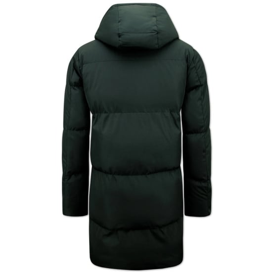 Local Fanatic Lange puffer winterjas met capuchon 3361 - Image 2