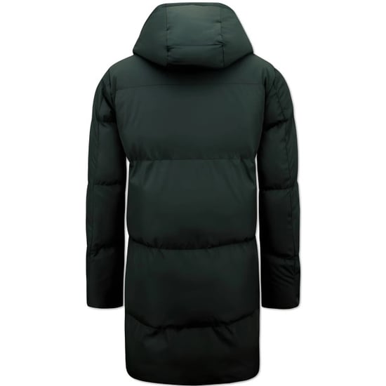 Local Fanatic Lange puffer winterjas met capuchon 3361 - Image 3