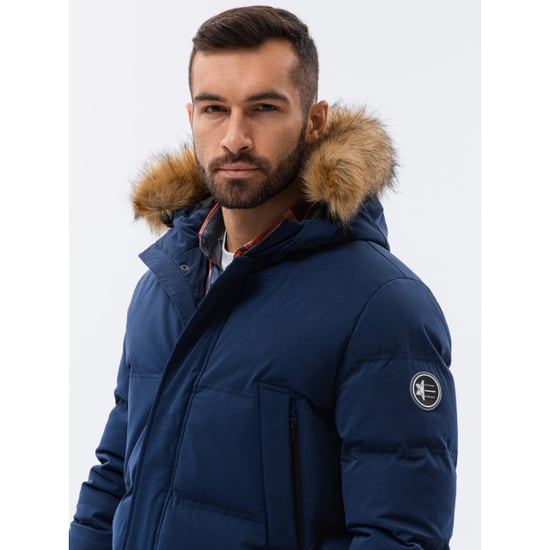 Ombre Winterjas heren - marine c554 - Image 2