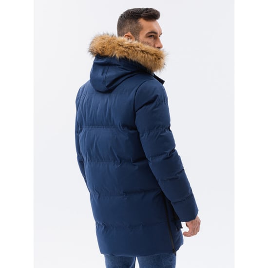 Ombre Winterjas heren - marine c554 - Image 5