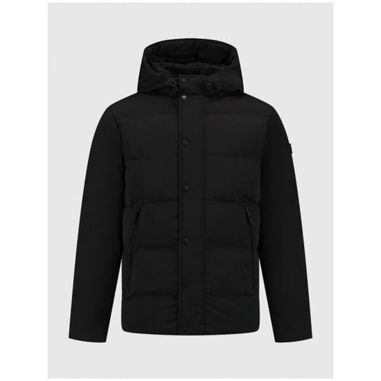 Purewhite Activewear Hooded Winterjas zwart - Image 2