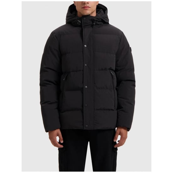 Purewhite Activewear Hooded Winterjas zwart - Image 3
