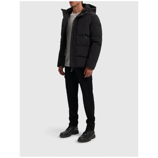 Purewhite Activewear Hooded Winterjas zwart - Image 4