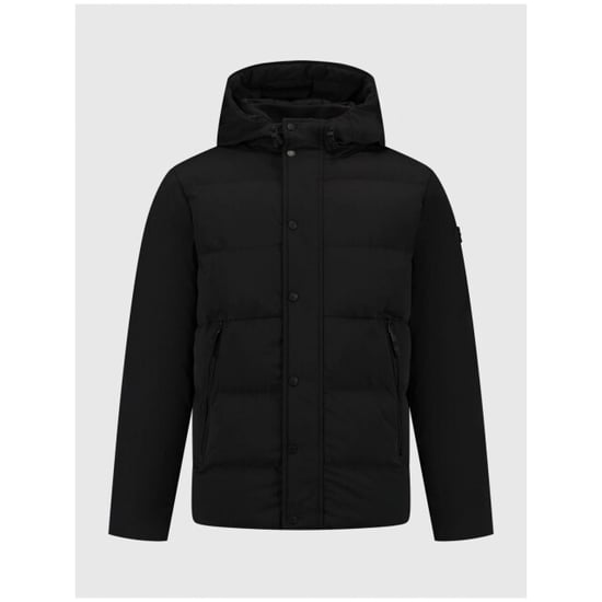 Purewhite Activewear Hooded Winterjas zwart - Image 6