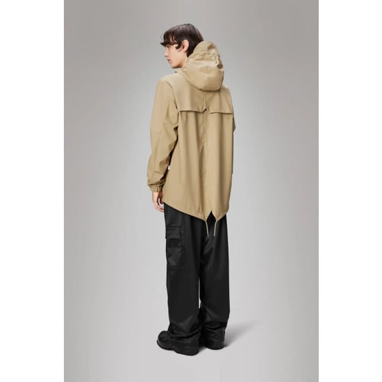 Rains 18010 fishtail jacket w3 sand - Image 4