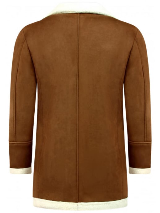 Tony Backer Imitatie bontjas lammy coat lang - Image 2
