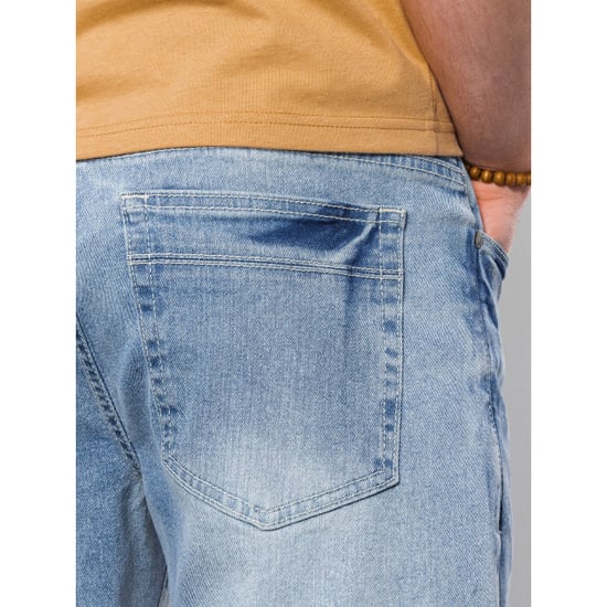 Indigo Denim Short heren jeans 0113 - Image 5