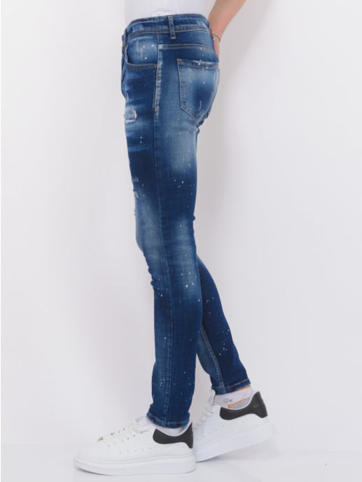 Local Fanatic Designer jeans h paint splatter slim fit - Image 5