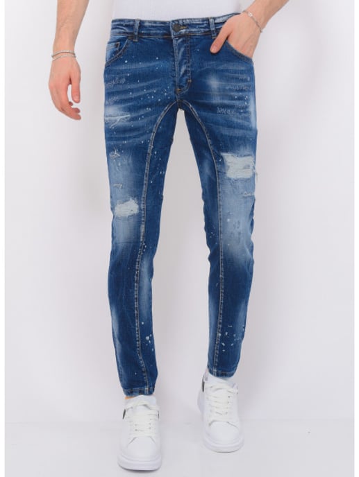 Local Fanatic Destroyed jeans stonewashed slim fit - Image 1