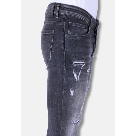 Local Fanatic Jeans met scheuren slim fit 1099 - Image 2