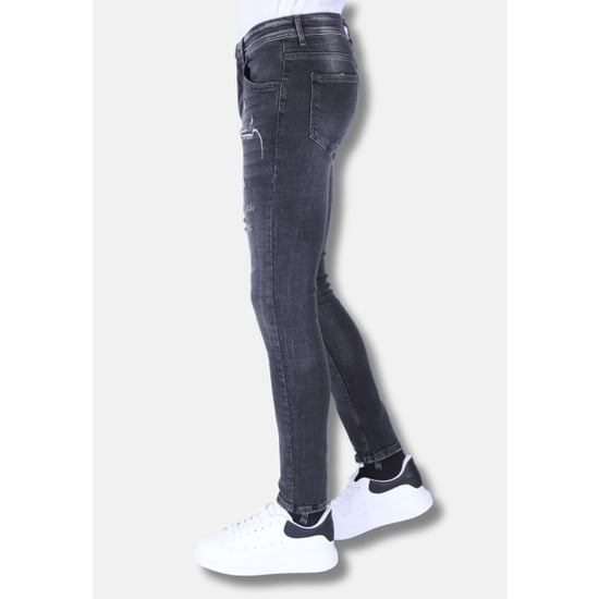 Local Fanatic Jeans met scheuren slim fit 1099 - Image 3
