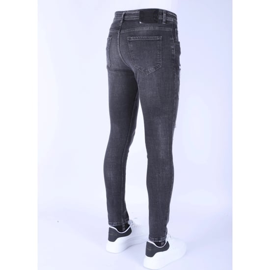 Local Fanatic Jeans met scheuren slim fit 1099 - Image 4