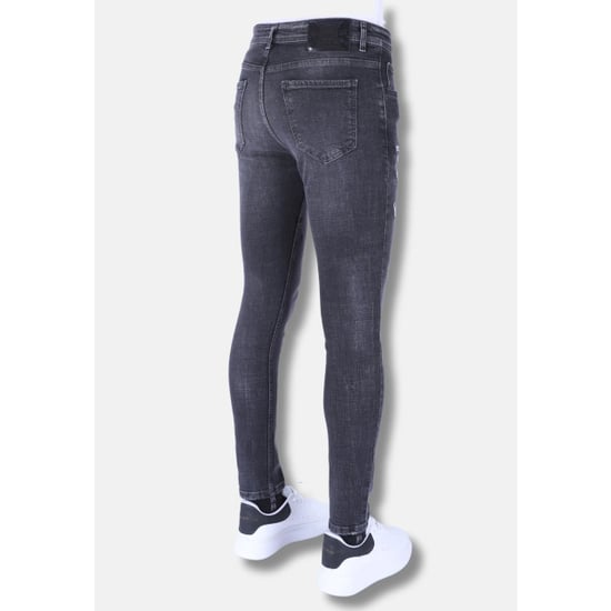 Local Fanatic Jeans met scheuren slim fit 1099 - Image 6