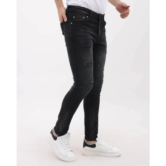 Mario Morato Jeans met scheuren slim fit mm - Image 6