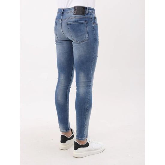 Mario Morato Ripped jeans slim fit met verfspatten mm - Image 3