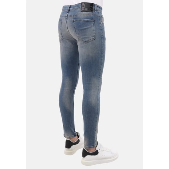 Mario Morato Sim fit stretch jeans met scheuren mm - Image 5