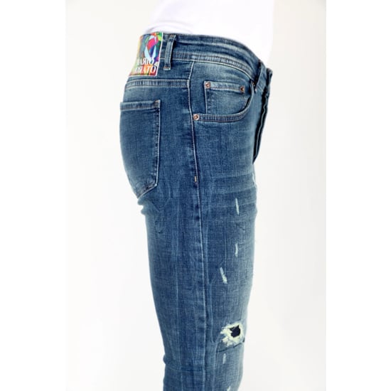 Mario Morato Slim fit jeans met scheuren mm118 - Image 2