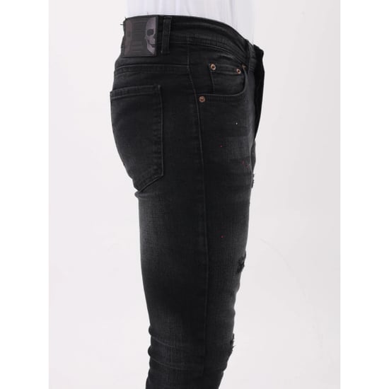 Mario Morato Slim fit ripped jeans met verfspatten mm - Image 6