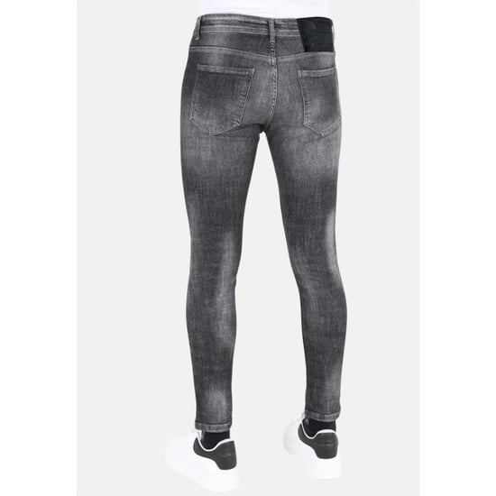 Mario Morato Slim fit street fashion cotton jeans met scheuren mm110 - Image 4