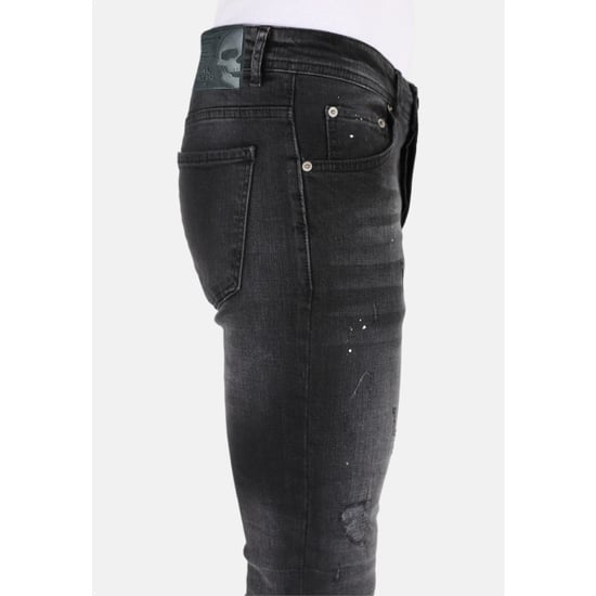 Mario Morato Slim fit stretch jeans met gaten mm113 - Image 3