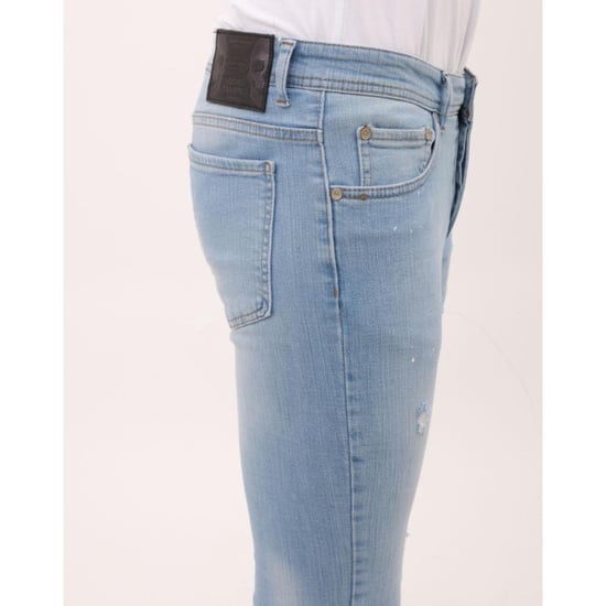 Mario Morato Slim fit stretch jeans met paint en gaten mm - Image 3