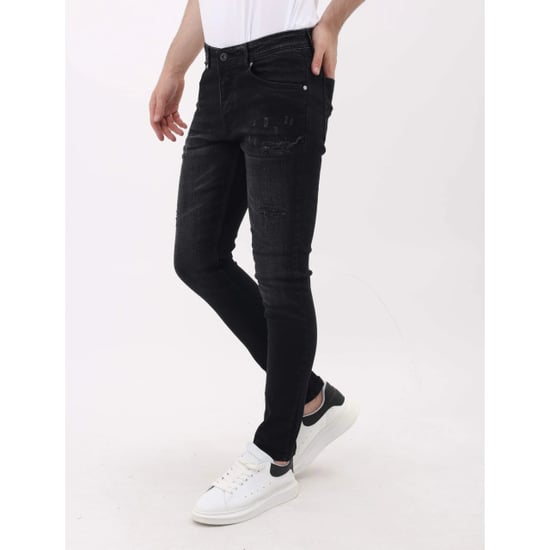 Mario Morato Spijkerbroek met scheuren slim fit mm - Image 6