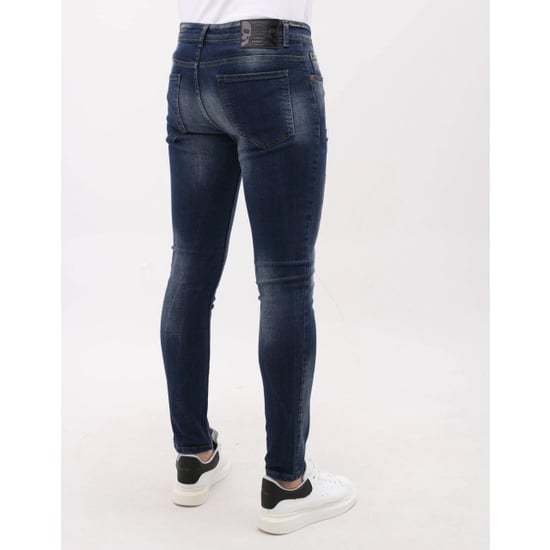 Mario Morato Spijkerbroek slim fit met verfspatten mm - Image 3