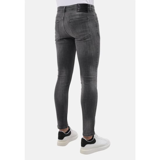 Mario Morato Stonewashed slim fit jeans met scheuren mm - Image 2