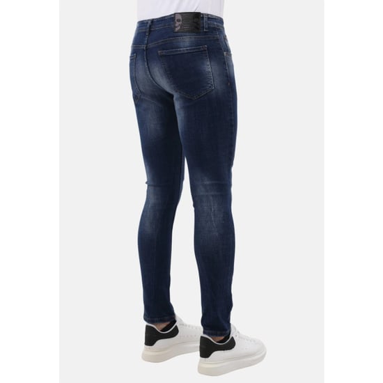 Mario Morato Strakke spijkerbroek slim fit jeans met scheuren mm - Image 2