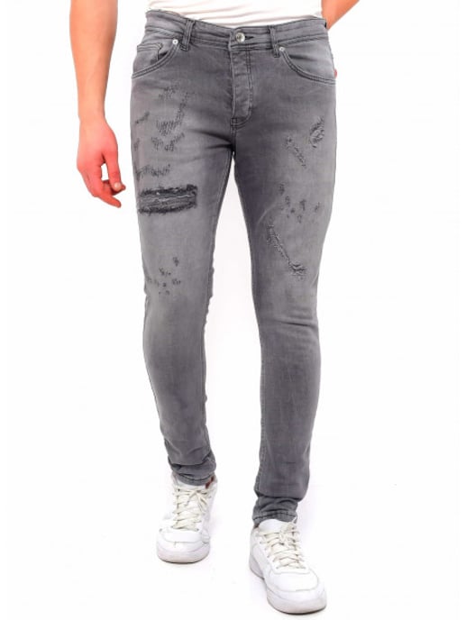 True Rise Broek met gaten slim fit dc - Image 2