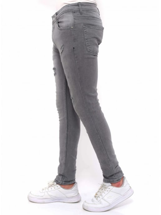 True Rise Broek met gaten slim fit dc - Image 3