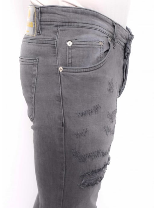 True Rise Broek met gaten slim fit dc - Image 4