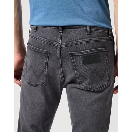 Wrangler Larston heren slim-fit jeans blackout - Image 6